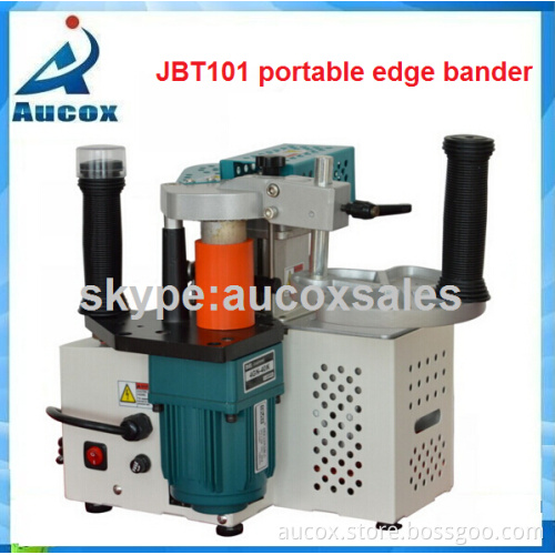 irregular edge banding JBT101 Woodworking portable edge bander banding machine